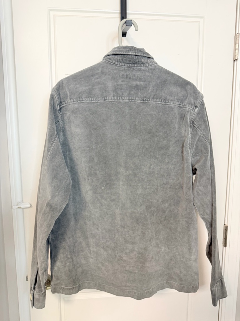 All Saints Men's Gray Casual Button-Down Shirt - Picture 6 of 6